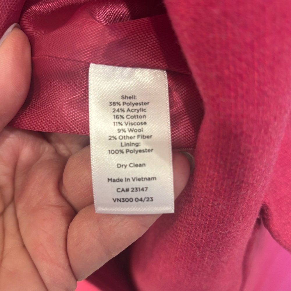 Talbots Wool Coat size 18 NWT - Picture 11 of 12
